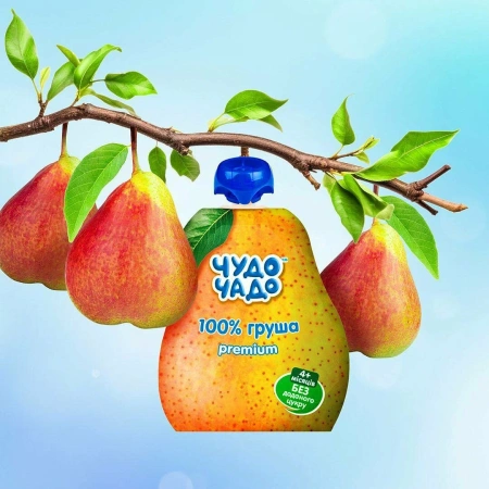 ЧУДО-ЧАДО Пюре Груша 90гр